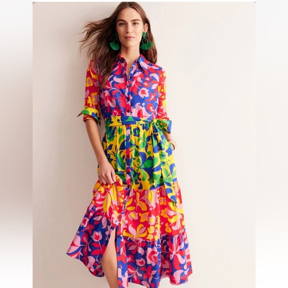 Boden Dresses & Skirts - Boden Flo Cotton Midi dress